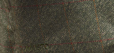 A closer look at the Macnab printed tweed pattern