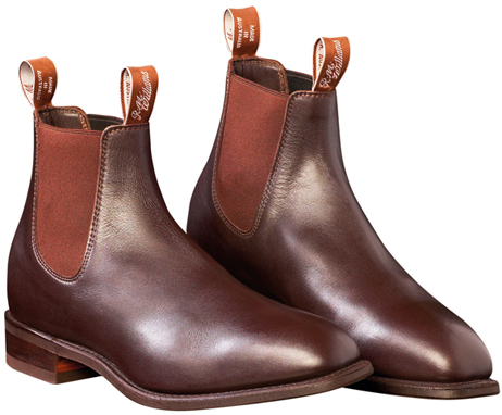 R.M Williams Chestnut Craftsman Boots available from Philip Morris