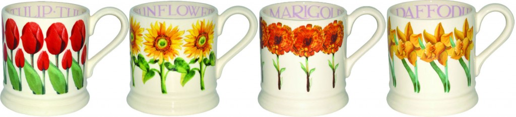 Emma Bridgewater Floral Mugs - what's your Mum's favourite flower?