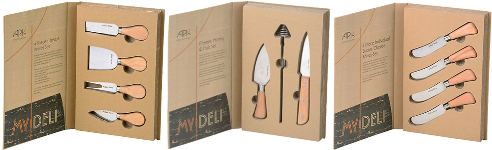 Arthur Price My Deli - Selection of Cheese/Fruit/Steak Knife Sets