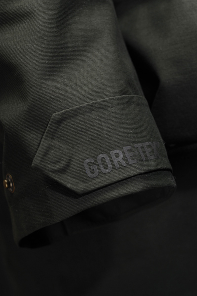 Close up of the GORE-TEX Fabric used in the Musto Storm Jacket