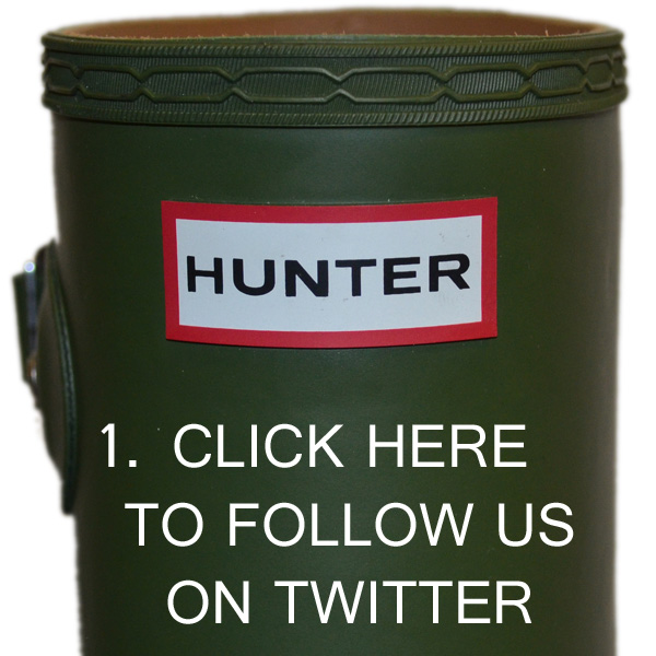 Twitter Competition: Win a Pair of Hunter Original Wellington Boots with Philip Morris and Son