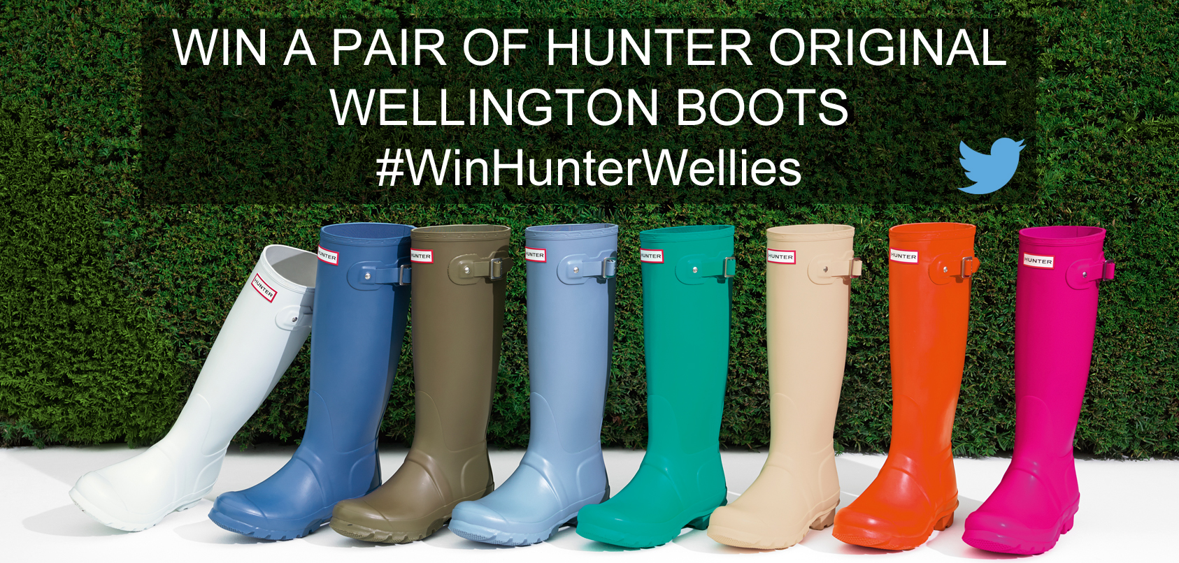 Twitter Competition: Win a Pair of Hunter Original Wellington Boots with Philip Morris and Son