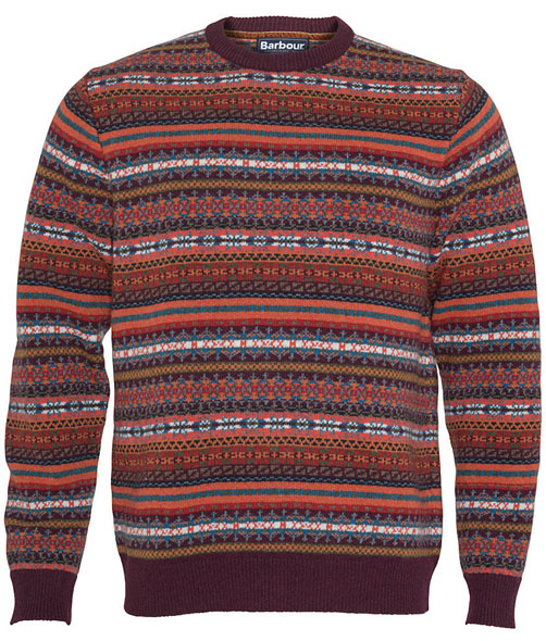 The Men's Barbour Martingale Crew Neck Jumper - New for Autumn Winter 2014 at Philip Morris and Son