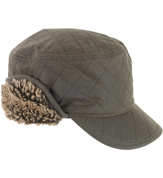 Barbour Stanhope Wax Trapper Hat as a great Christmas gift for him from Philip Morris and Son