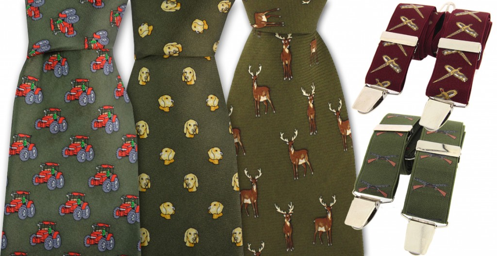 Sax Ties and Braces as a great Christmas gift for him from Philip Morris and Son
