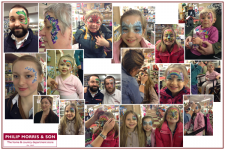 Face Painting for Comic Relief at Philip Morris & Son