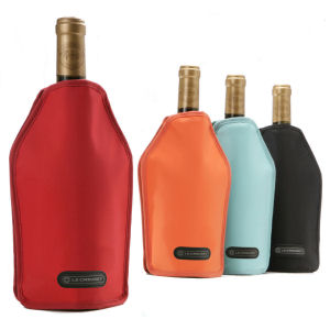 Keep your bottled drinks chilled with Le Creuset's Cooler Sleeves