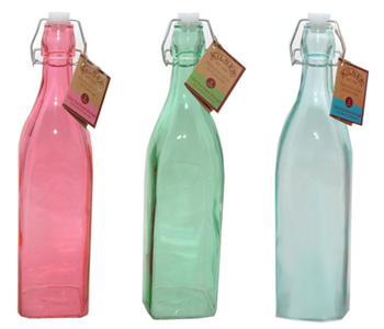 Preserve all homemade cordials in Kilner Clip Top Bottles available at Philip Morris and Son