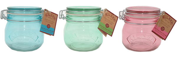 Keep your chutneys fresh with Kilner Clip Top Jars from Philip Morris and Son