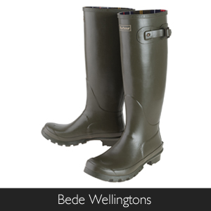Barbour Bede Wellington Boots available at Philip Morris and Son