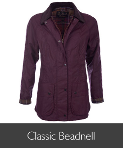 Barbour Classic Bordeaux Beadnell available at Philip Morris and Son