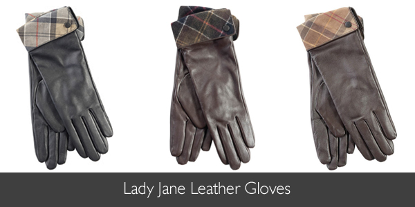Barbour Lady Jane Leather Gloves available at Philip Morris and Son