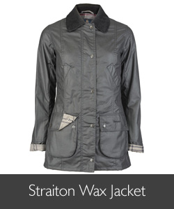 Barbour Straiton Wax Jacket available at Philip Morris and Son