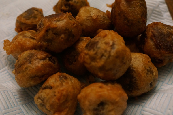 Fried Haggis In A Chinese Beer Batter
