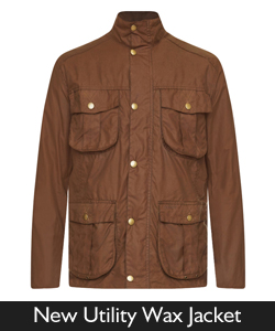 Barbour New Utility Wax Jacket from Philip Morris and Son