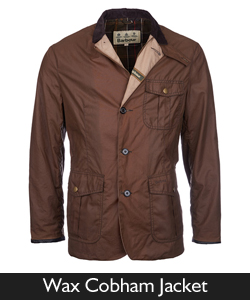 Barbour Wax Cobham Jacket for SS16