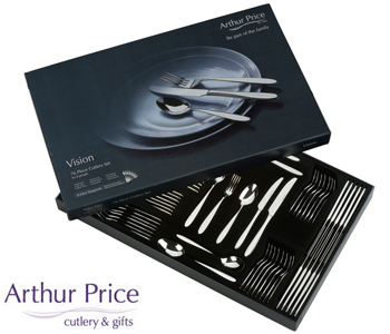 Arthur Price 76 Piece Vision Cutlery Set